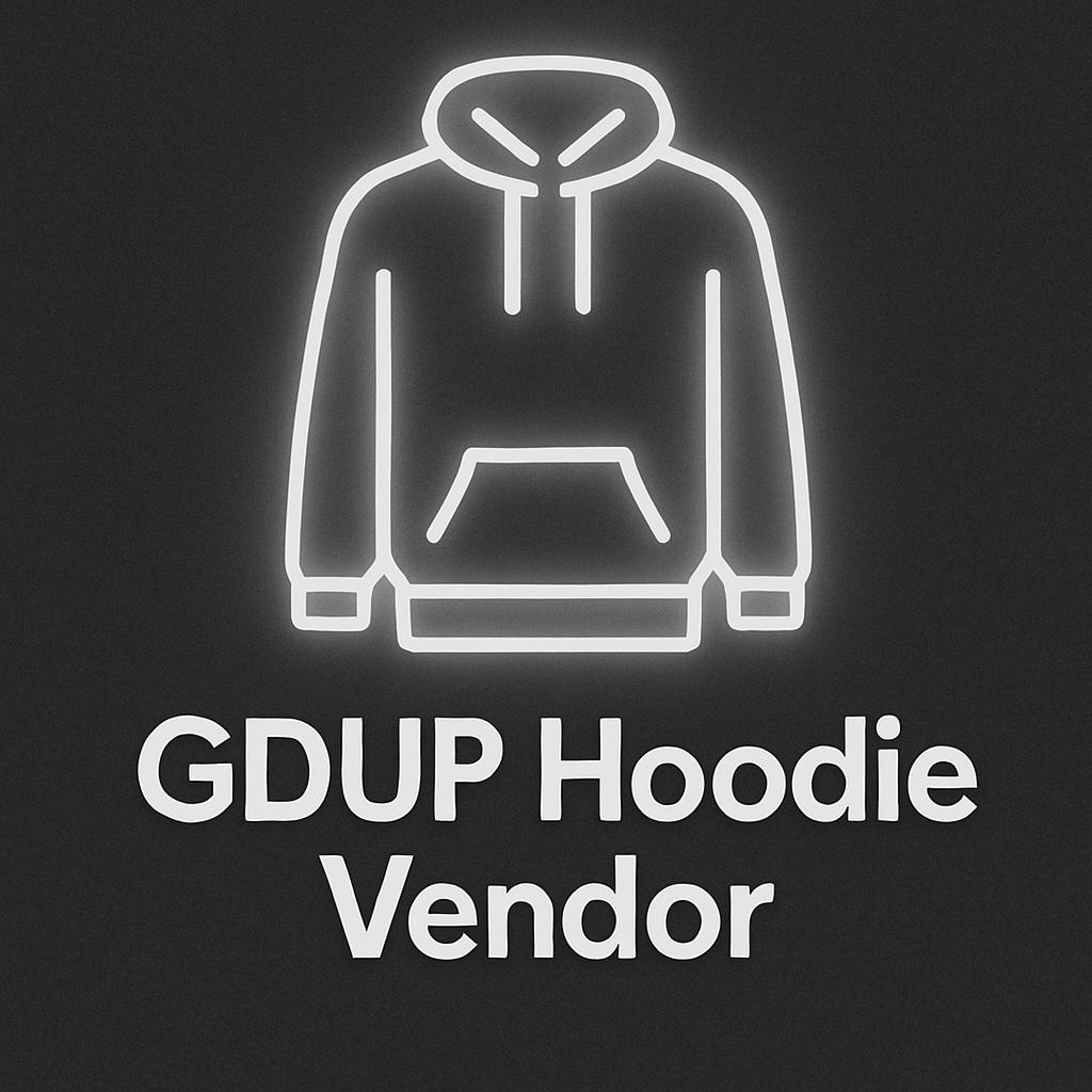 GDUP Hoodie Vendor
